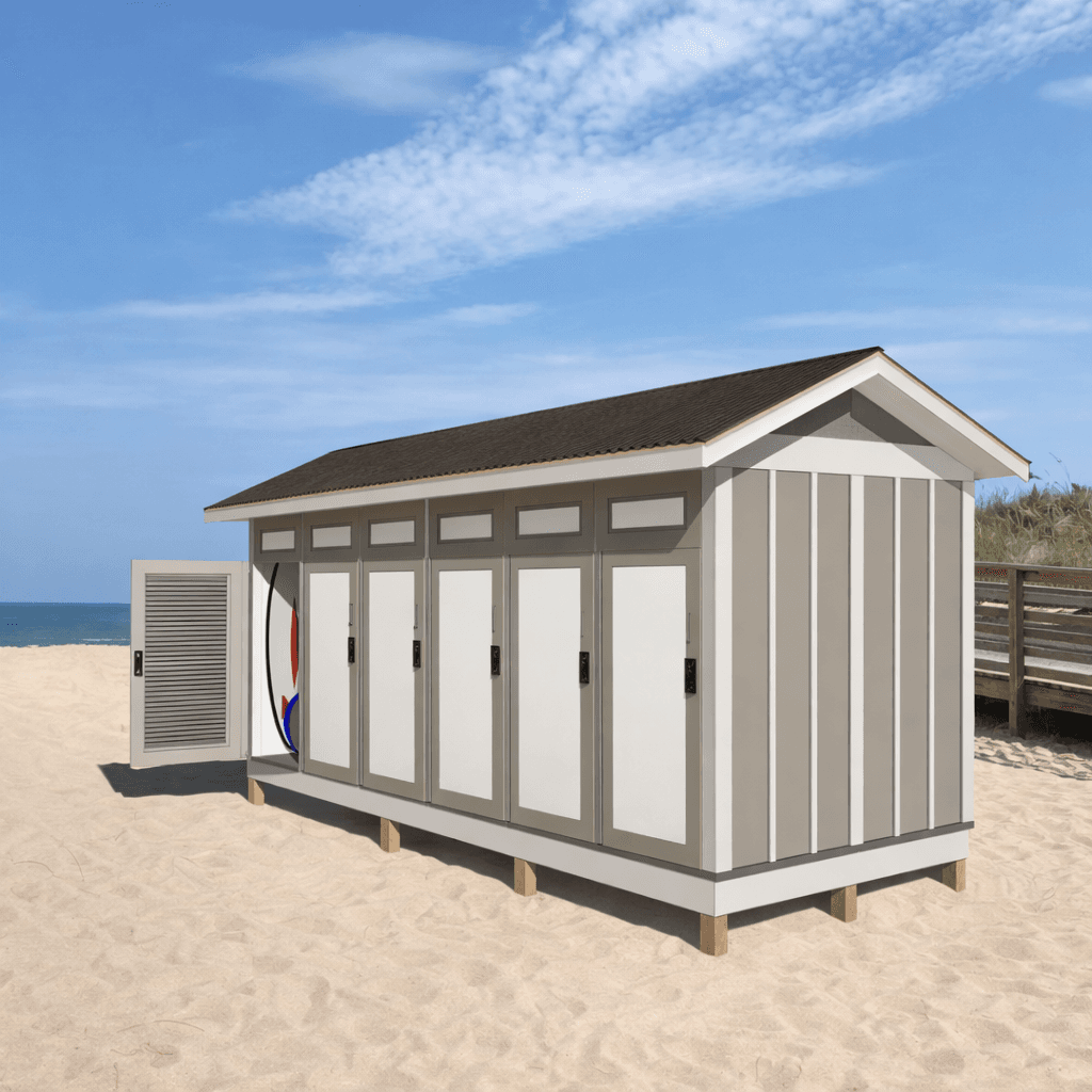 Pearl Beach Lockers overview